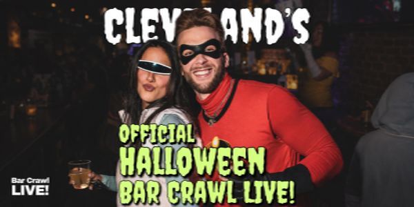 Cleveland Official Halloween Bar Crawl 2026 Bar Crawl LIVE x Fest promotional image