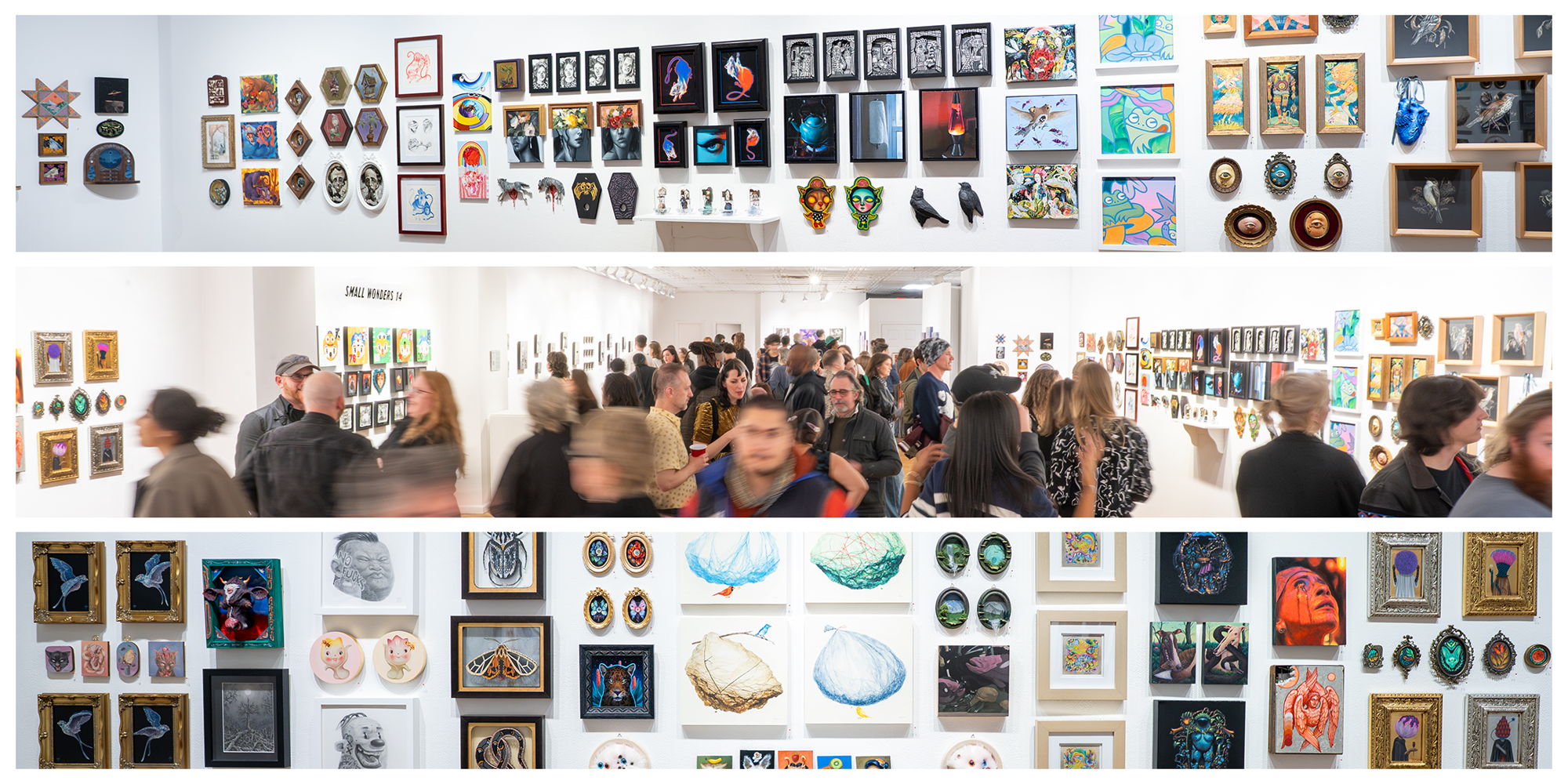 Small Wonders Group Exhibition at Arch Enemy Arts promotional image