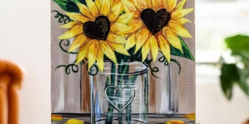 Love In Bloom - Painting Class promotional image