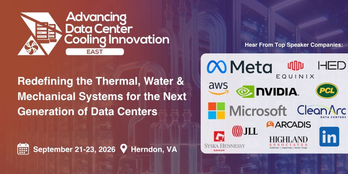 Advancing Data Center Cooling Innovation East promotional image