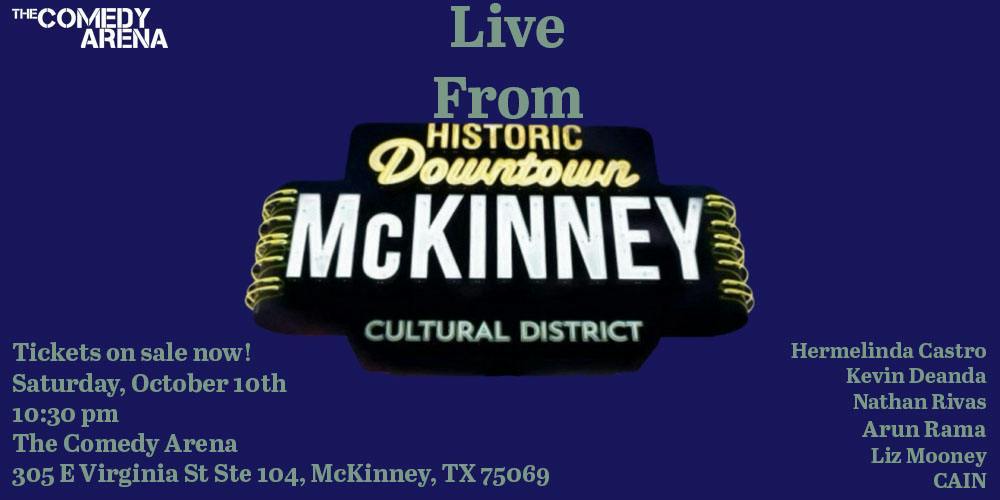 Live From Downtown McKinney! promotional image