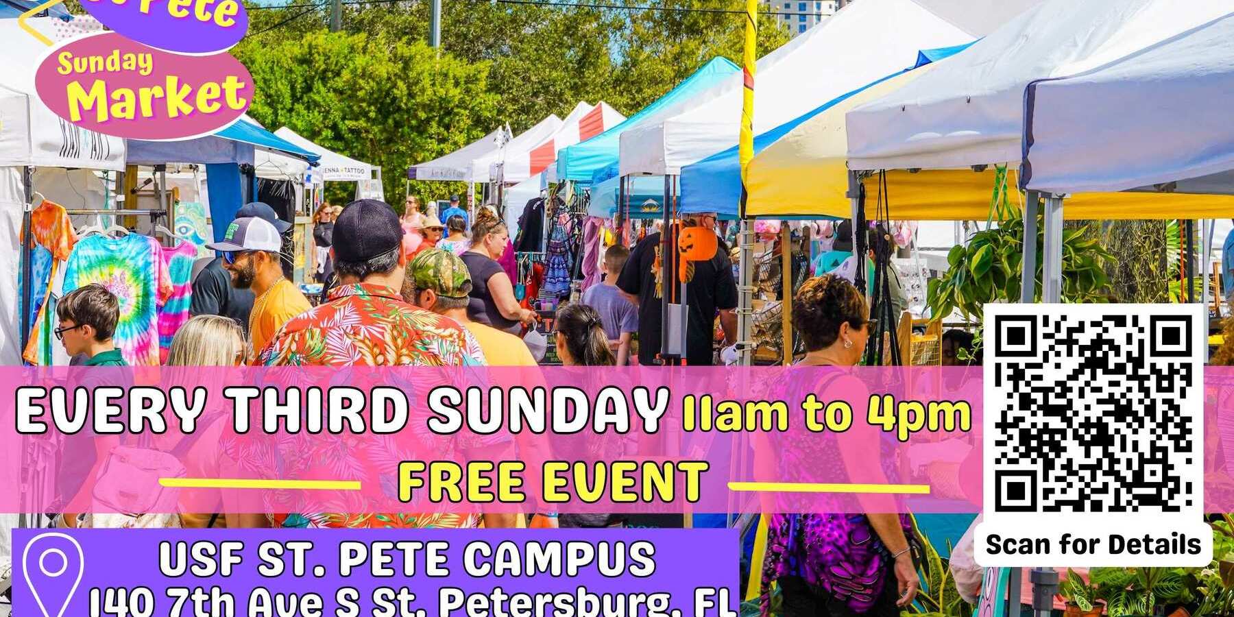 St. Pete Sunday Market promotional image