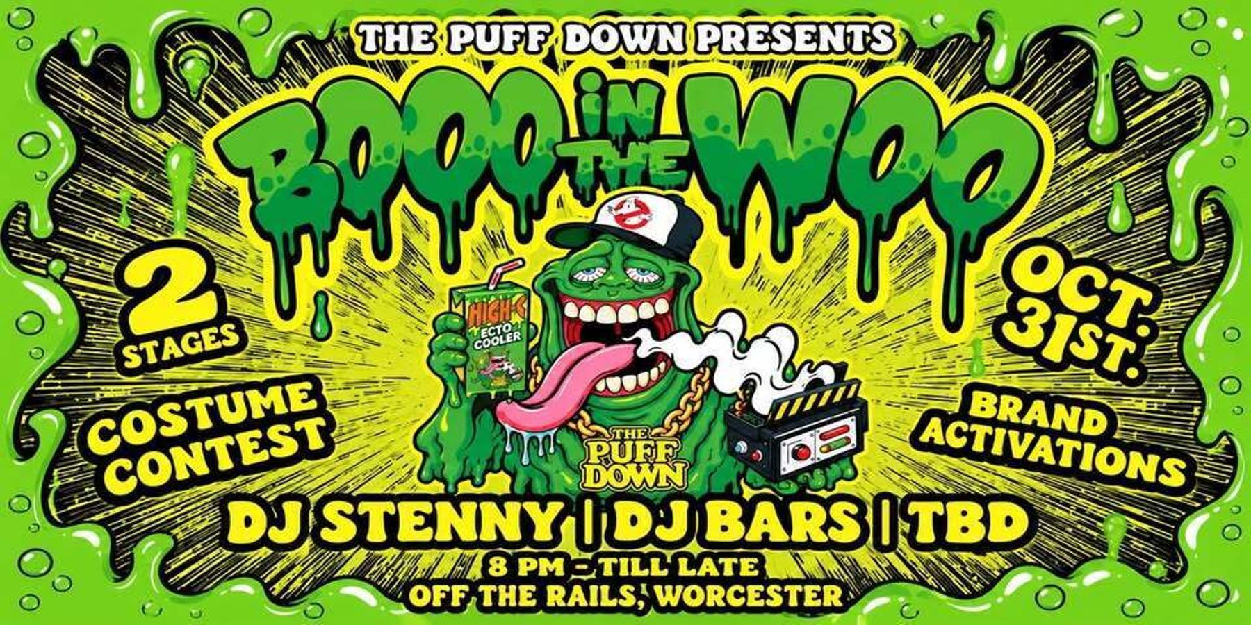 The Puff Down: Halloween Boo in the Woo promotional image