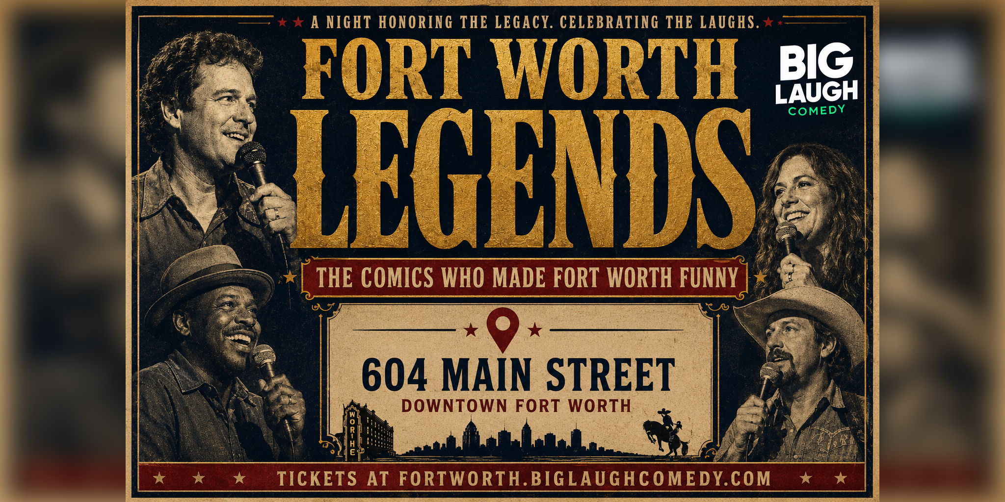 Fort Worth Legends: The Comics Who Made Fort Worth Funny promotional image