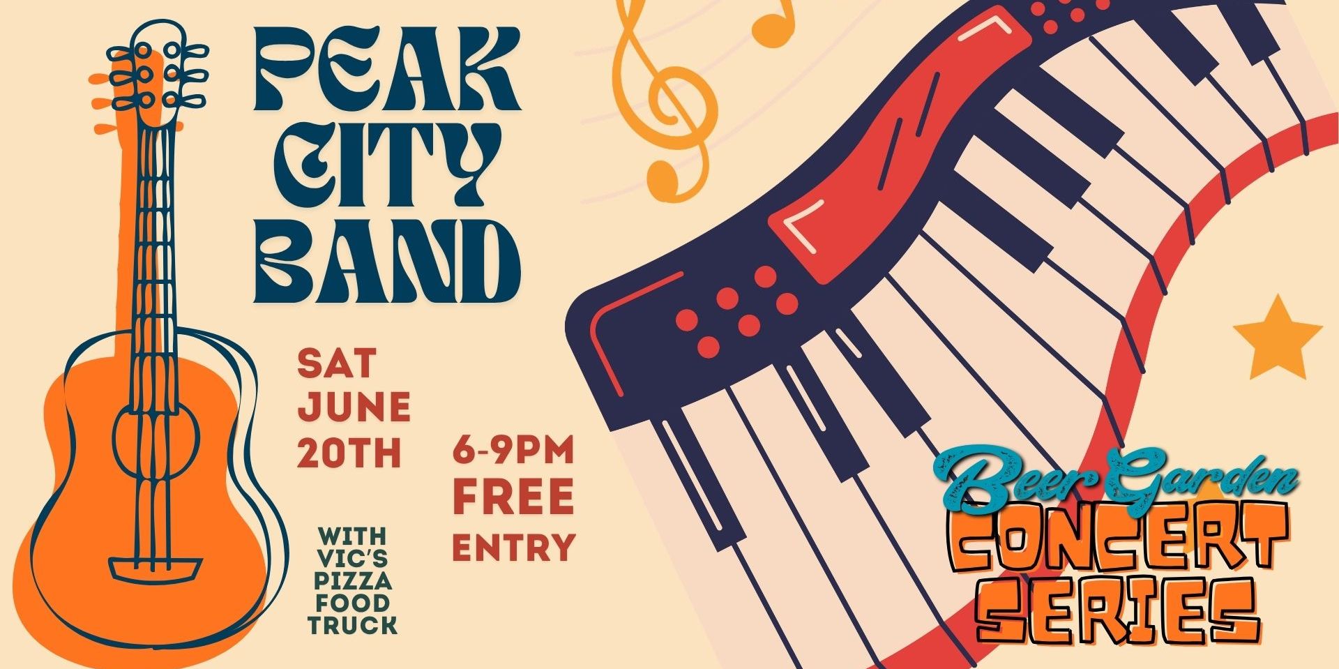 Peak City Band - Beer Garden Concert Series