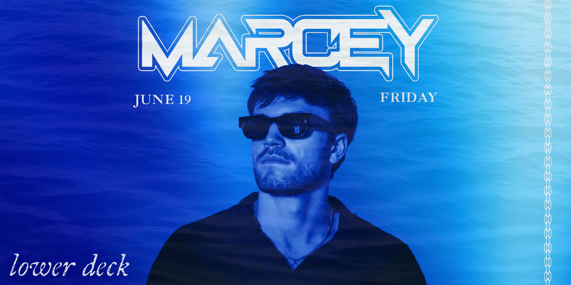 Special Guest DJ Marcey at Lower Deck promotional image