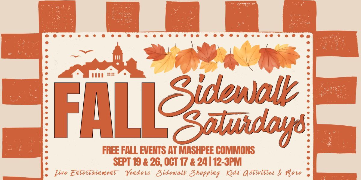 Fall Sidewalk Saturdays: Saturday September 19 promotional image
