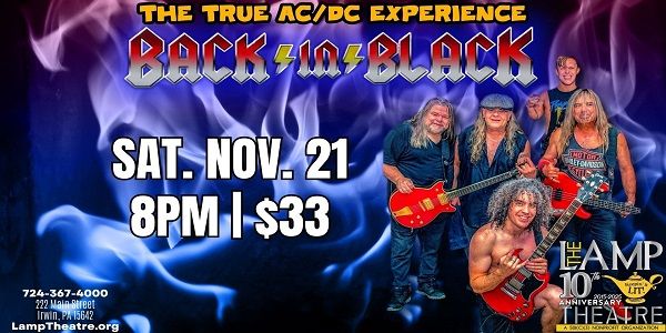 Back In Black Mass. The True AC/DC Experience promotional image