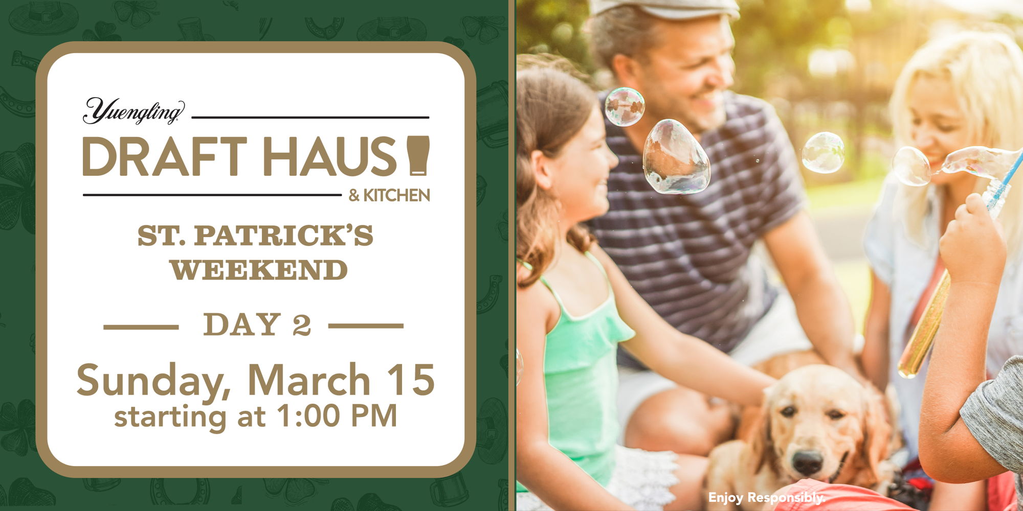 St. Patrick's Family Day promotional image