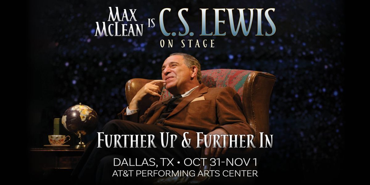 C.S. Lewis On Stage: Further Up and Further In promotional image
