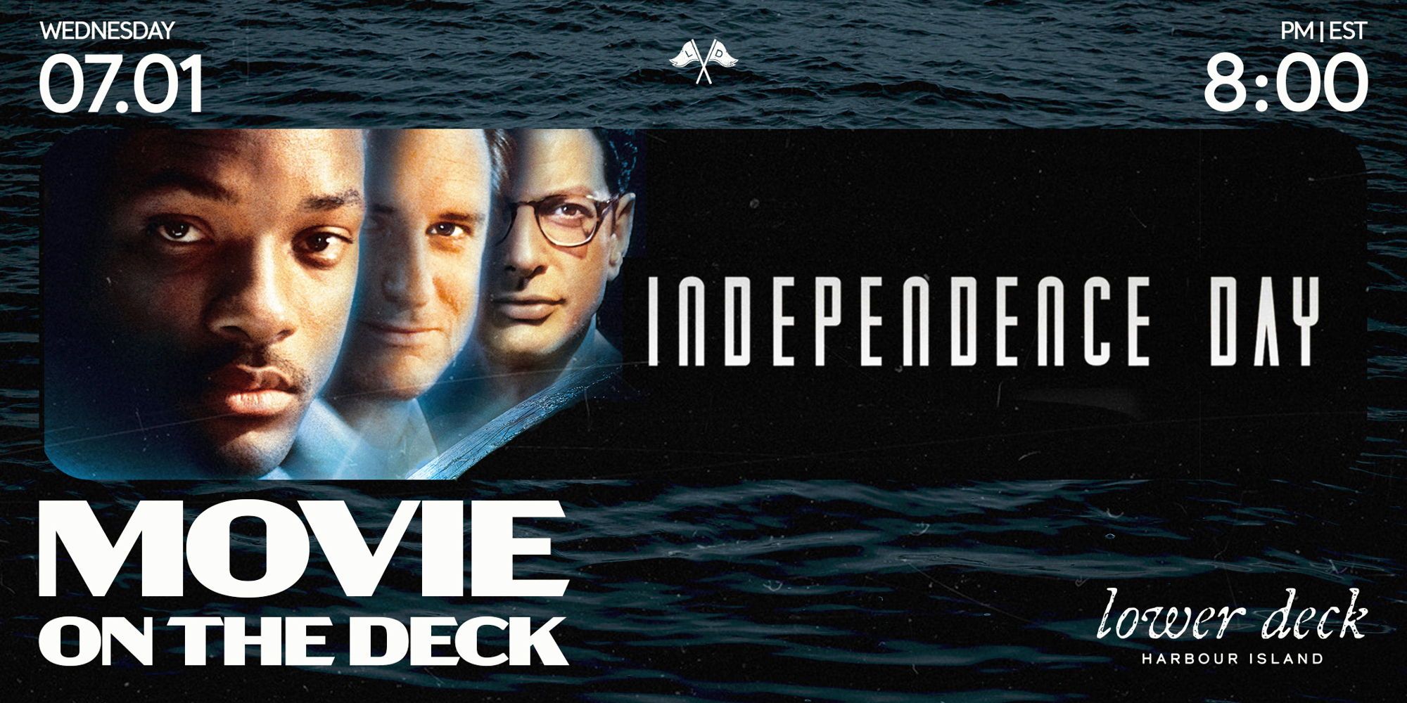 Movie on the Deck: Independence Day promotional image