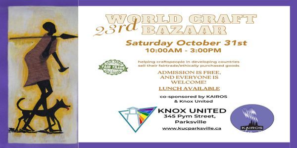 23rd World Craft Bazaar Parksville promotional image