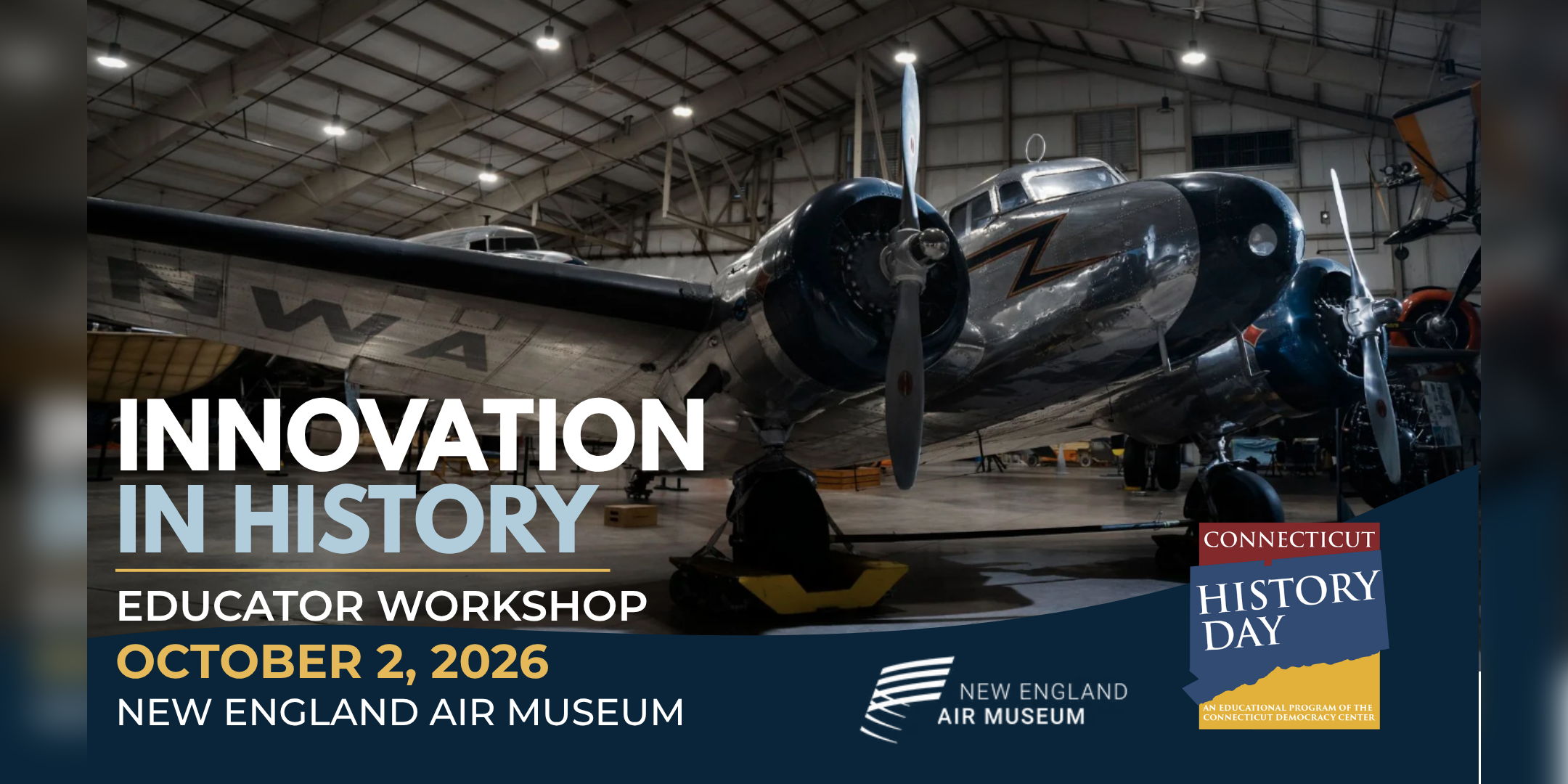 Innovation in History Educator Workshop promotional image