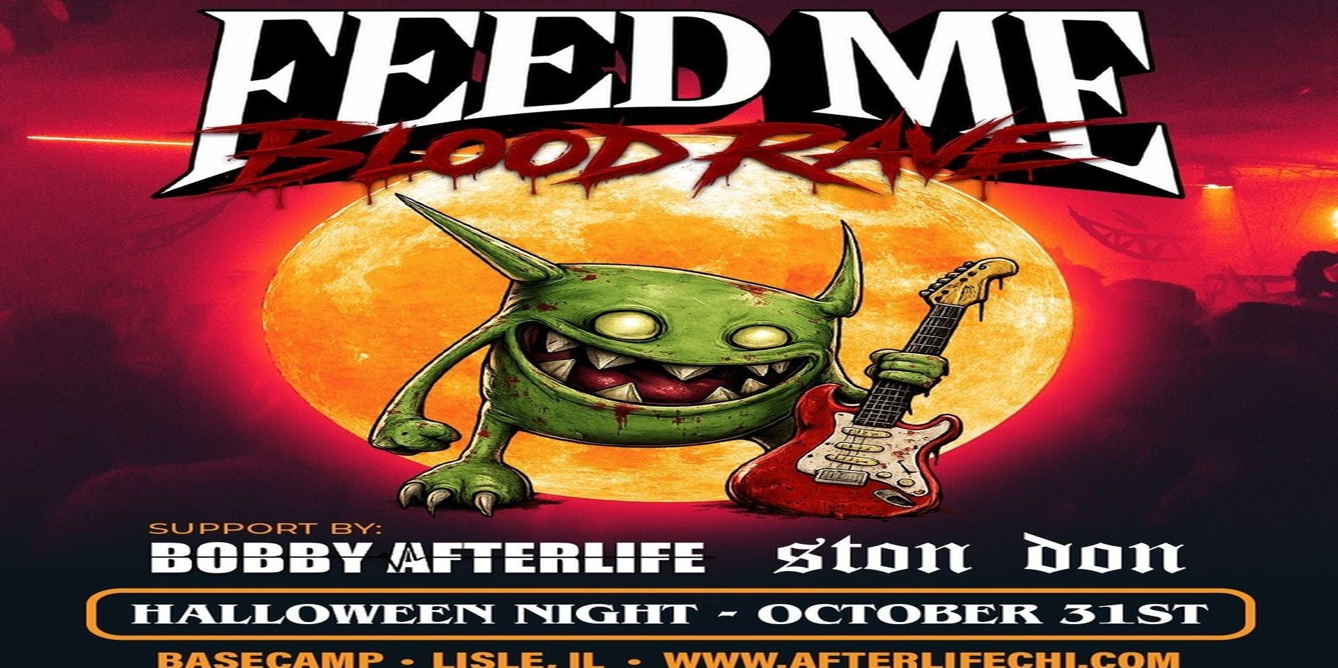 Halloween Night Blood Rave Ft FeedME promotional image