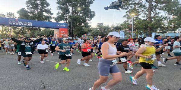 2027 ASICS Los Angeles Marathon and 5K promotional image