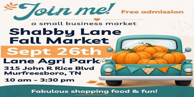Shabby Lane Fall Market promotional image