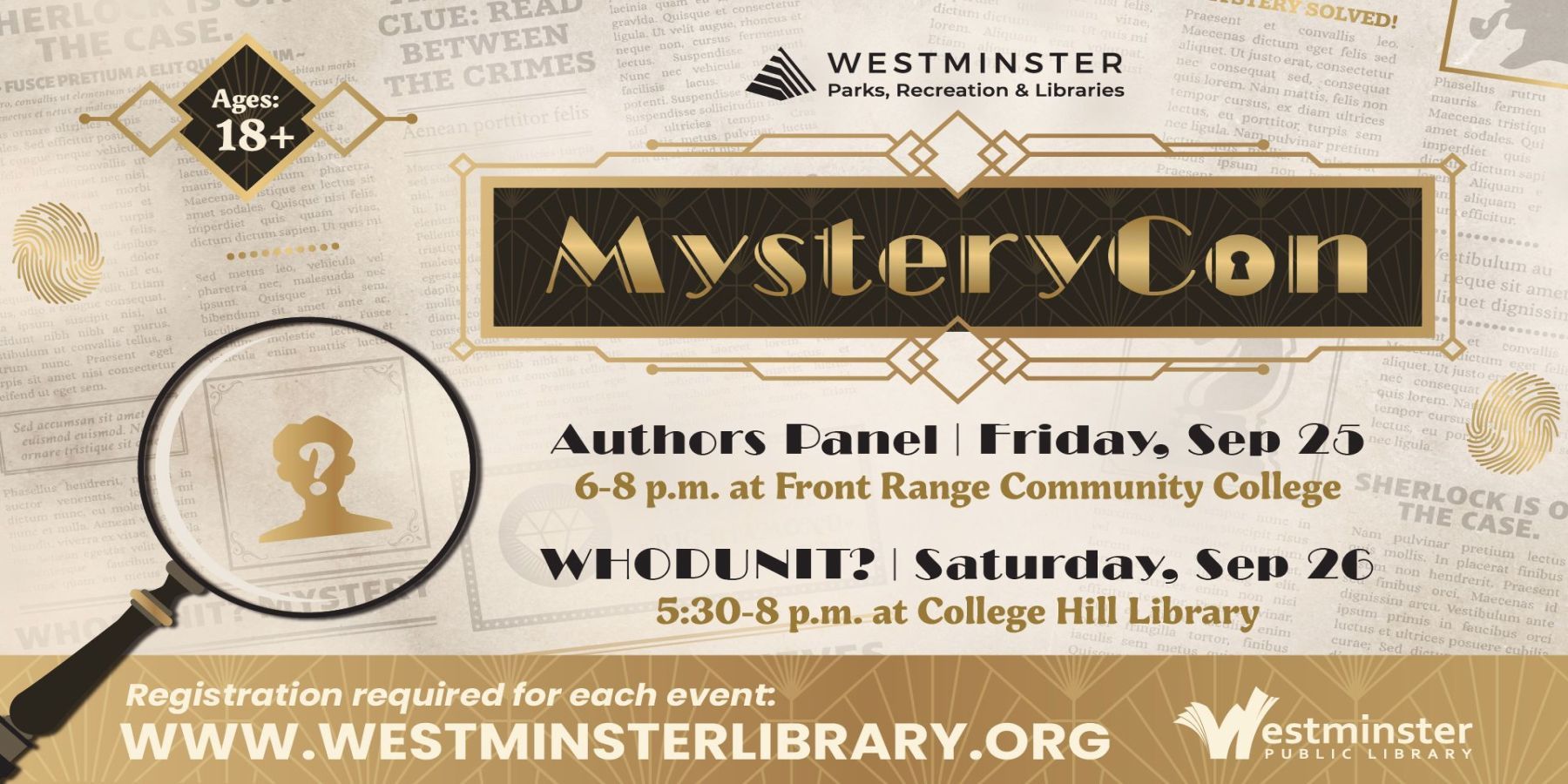MysteryCon 2026 - WhoDunIt? promotional image