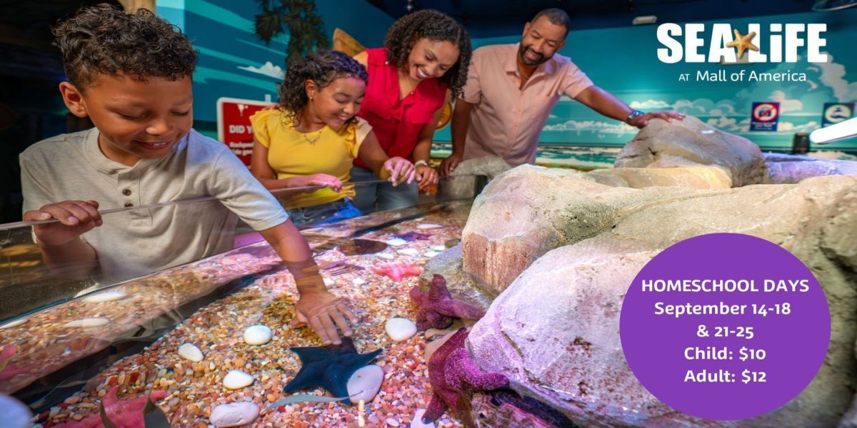Homeschool Days at SEA LIFE at Mall of America! promotional image