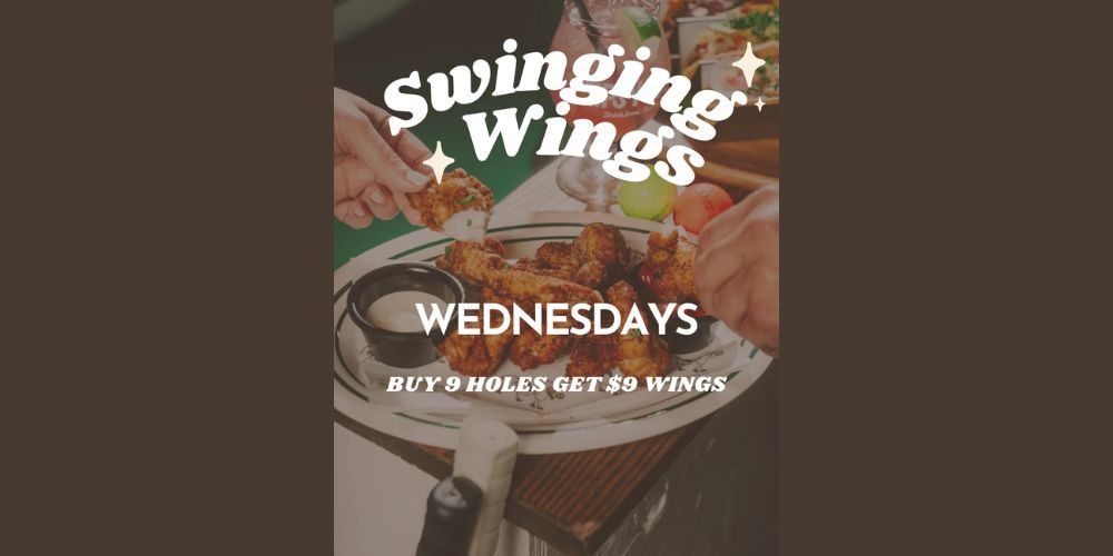 Swinging Wings Wednesday promotional image