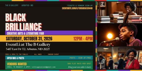 Black Brilliance: Creative Arts and Literature Fair promotional image