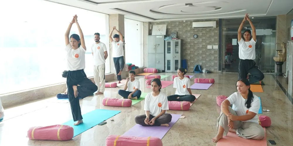 100 Hour Yoga Teacher Training Course in Rishikesh promotional image