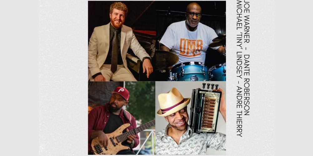 The Soul Sessions 10/21: Joe Warner, Dante "Taz" Robinson, Michael "Tiny" Lindsey PLUS Special Guest ANDRE THIERRY promotional image