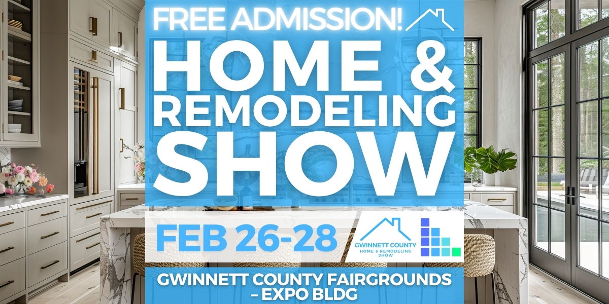 FREE Gwinnett County Home & Remodeling Show, February 2027 promotional image