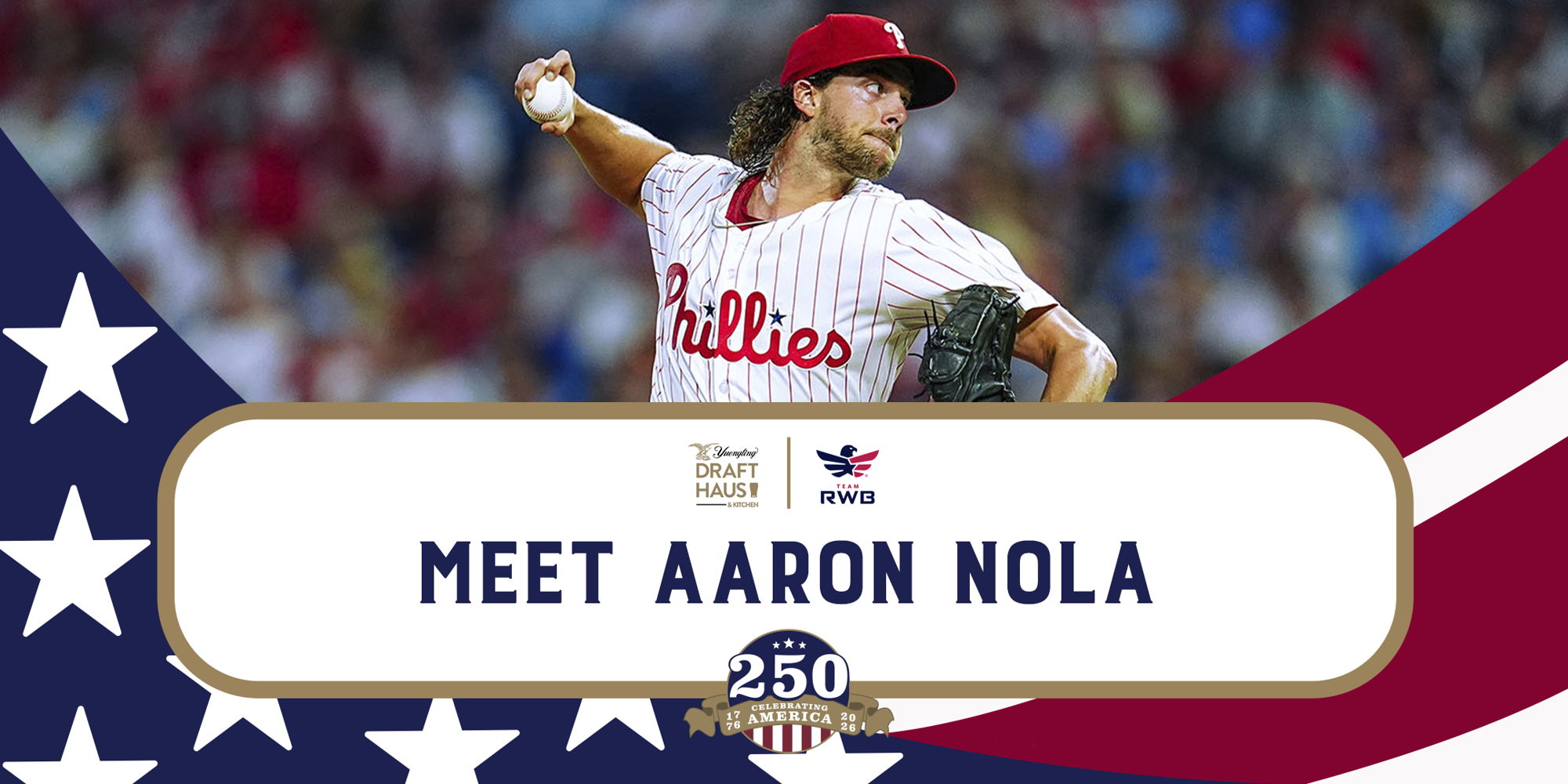 Aaron Nola x Team RWB promotional image