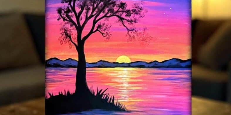 Twilight Glow  - Painting Class promotional image