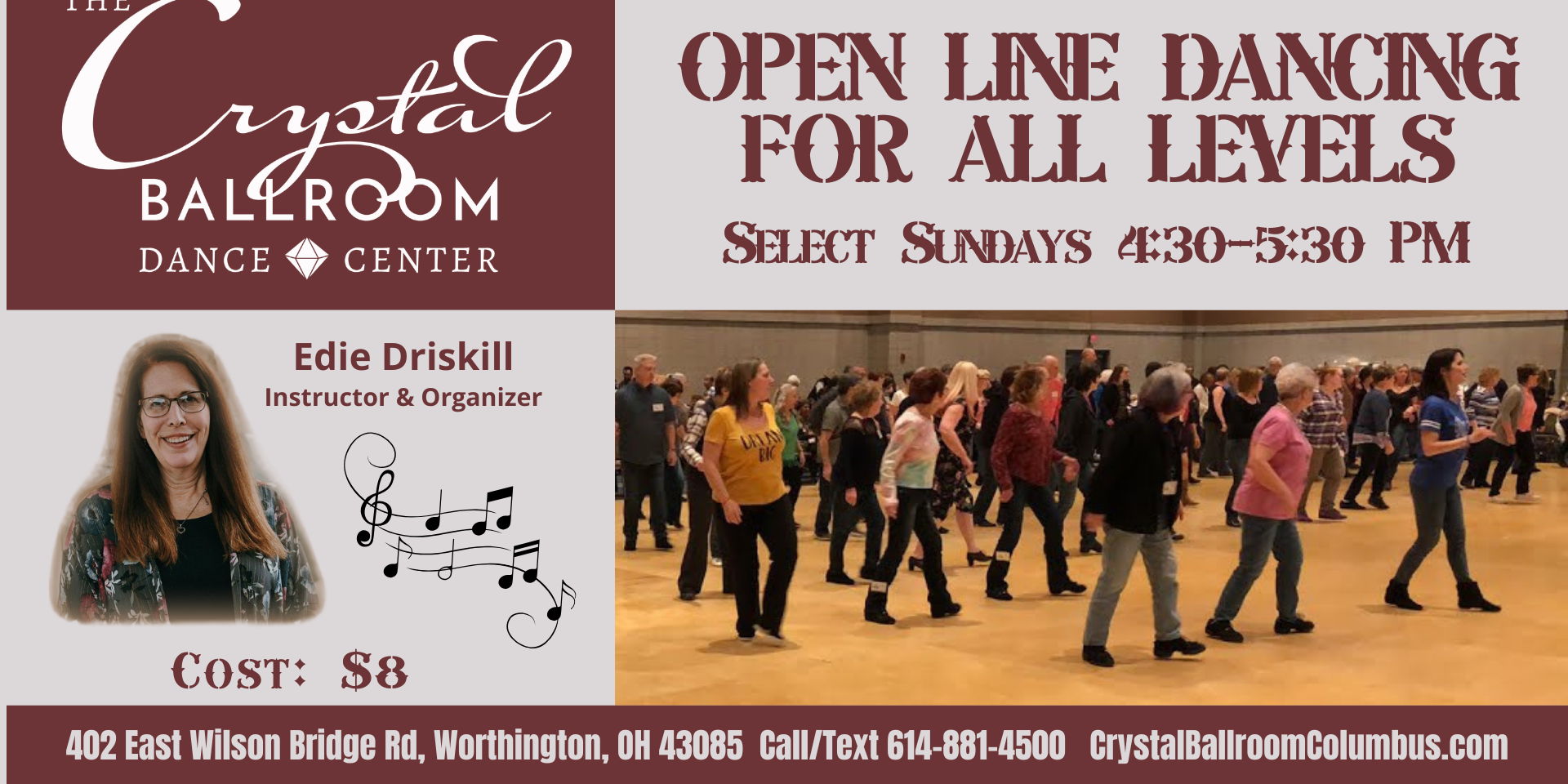 Open Line Dancing - All Levels promotional image