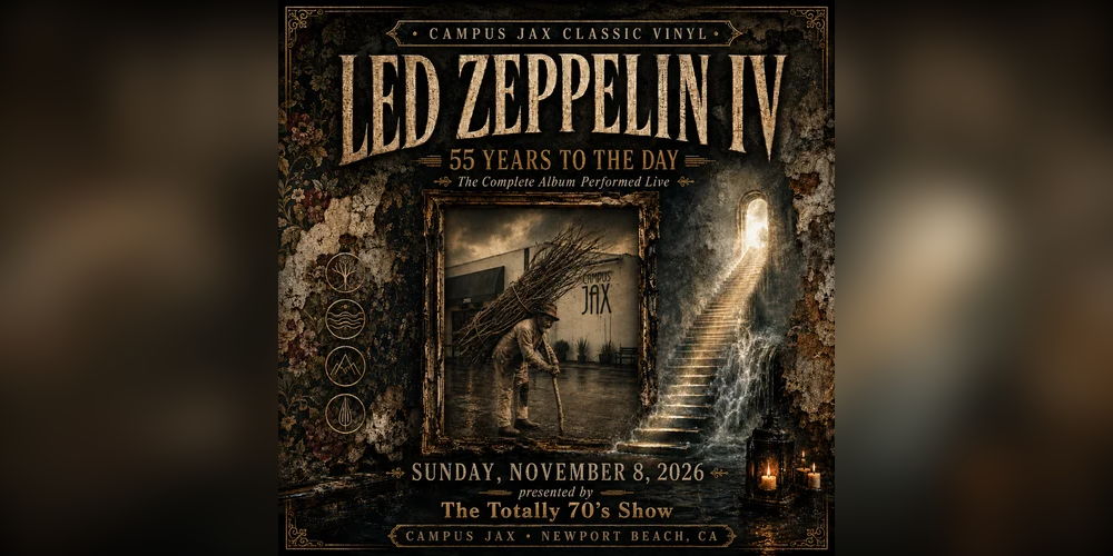 Campus JAX Classic Vinyl Series: Led Zeppelin IV promotional image