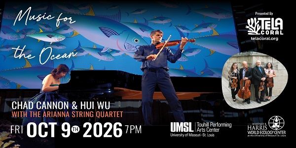 Tela Coral Presents: Music for the Ocean with the Arianna String Quartet promotional image