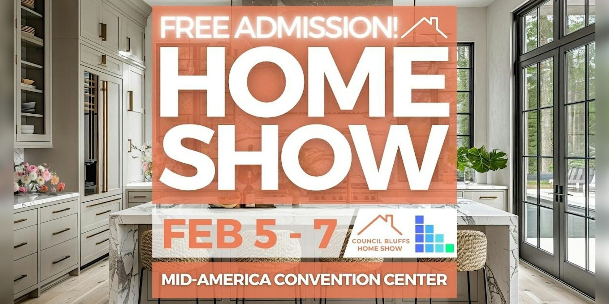 FREE Council Bluffs Home Show, February 2027 promotional image