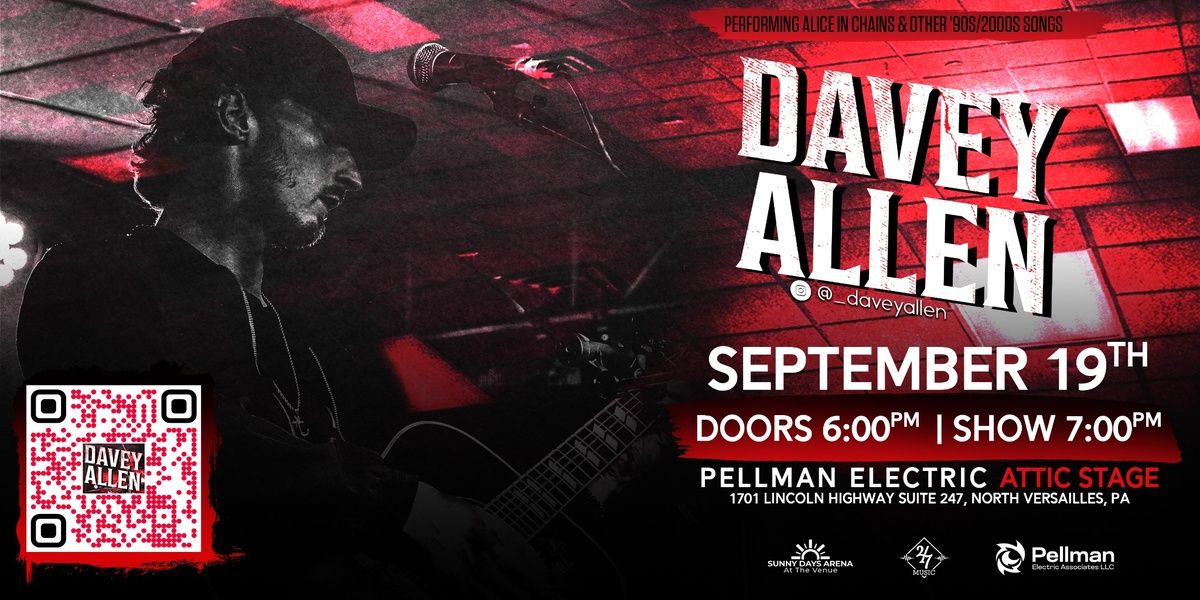 Davey Allen - Live at Pellman Electric Attic Stage promotional image