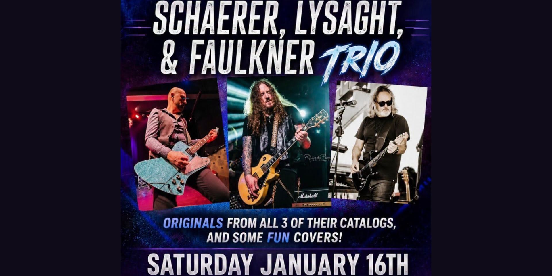 Schaerer, Lysaght, and Faulkner Trio promotional image