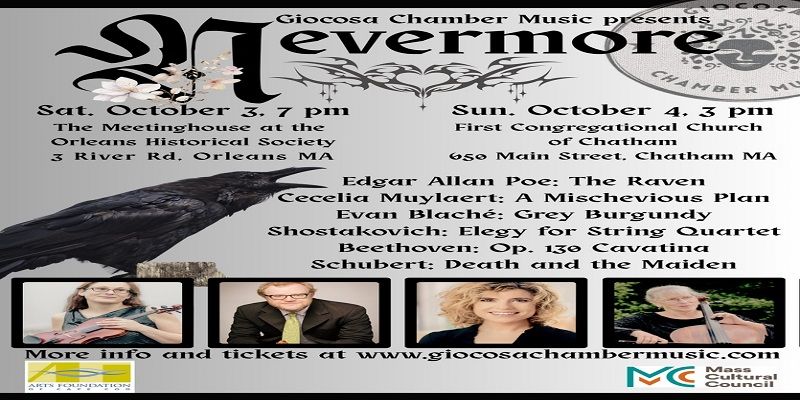 Giocosa Chamber Music presents Nevermore promotional image