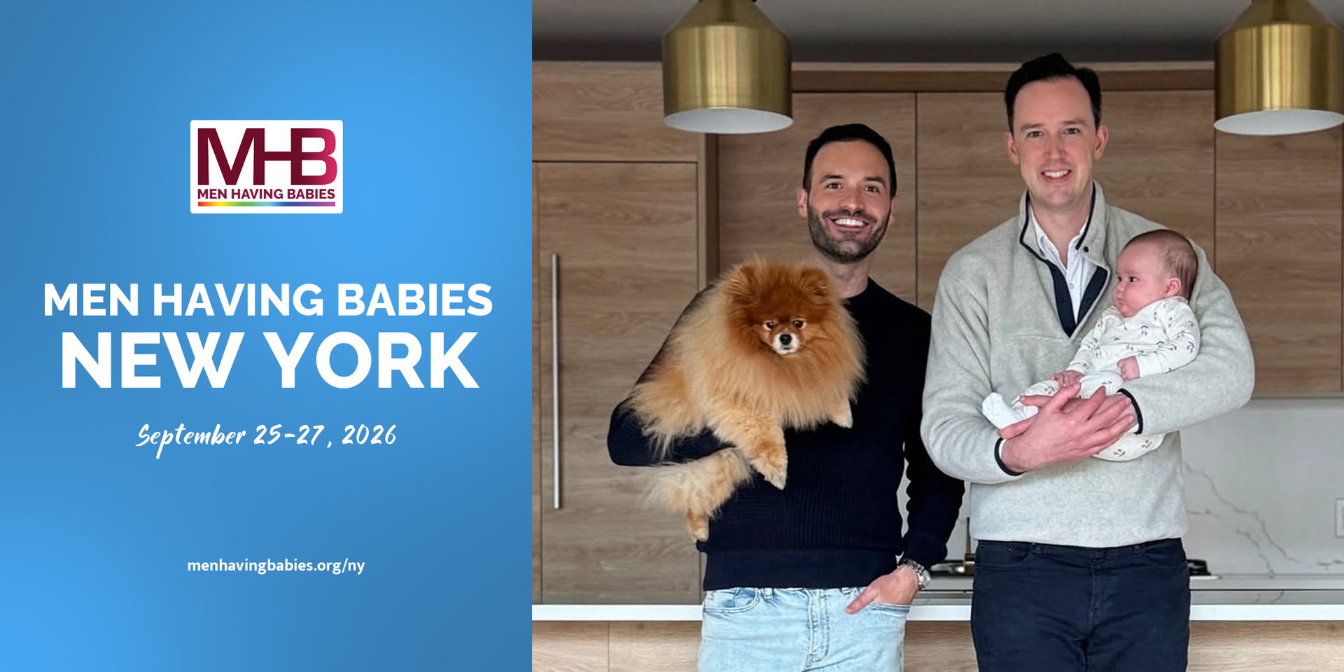 Men Having Babies 2026 New York Surrogacy Conference and Expo promotional image