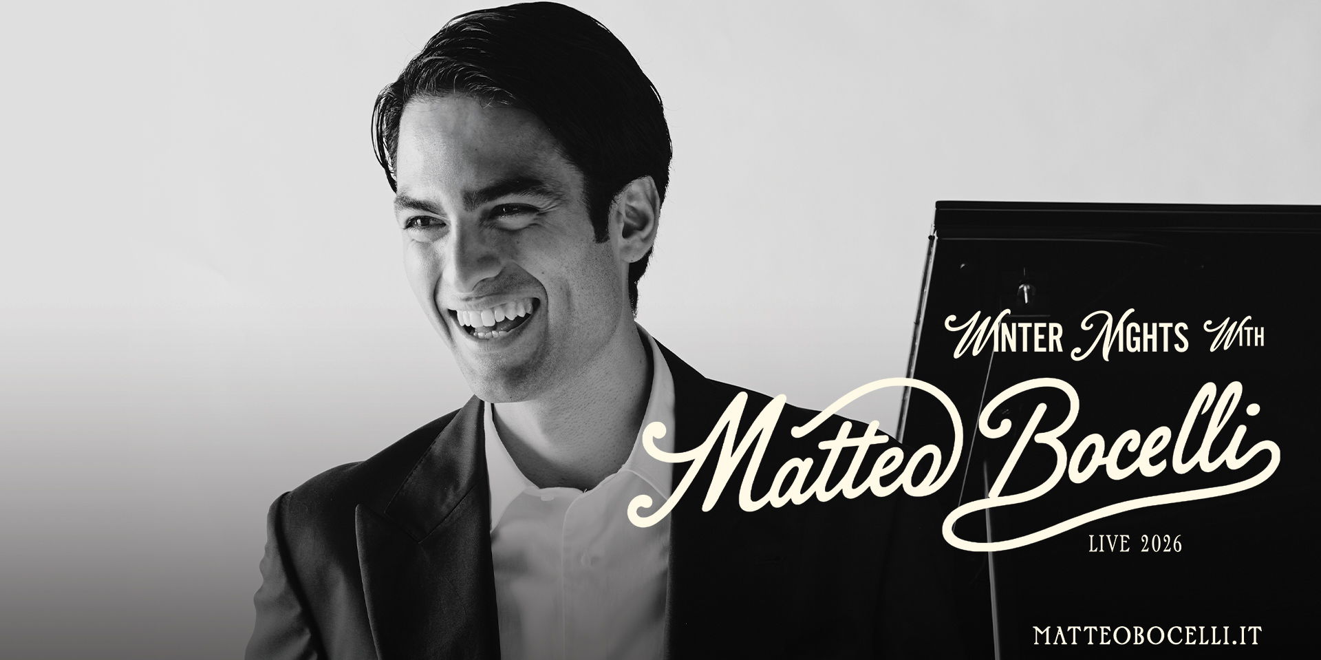 Winter Nights with Matteo Bocelli promotional image