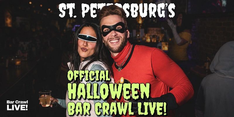 St Pete Official Halloween Bar Crawl 2026 By Bar Crawl LIVE! promotional image