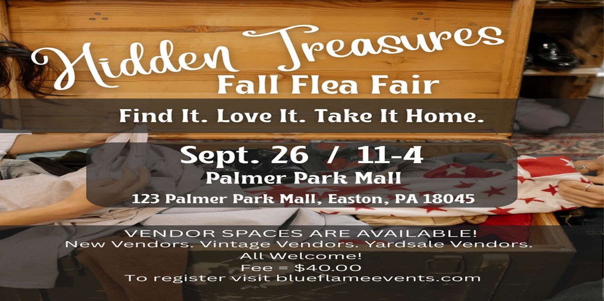Hidden Treasures Fall Flea Fair promotional image