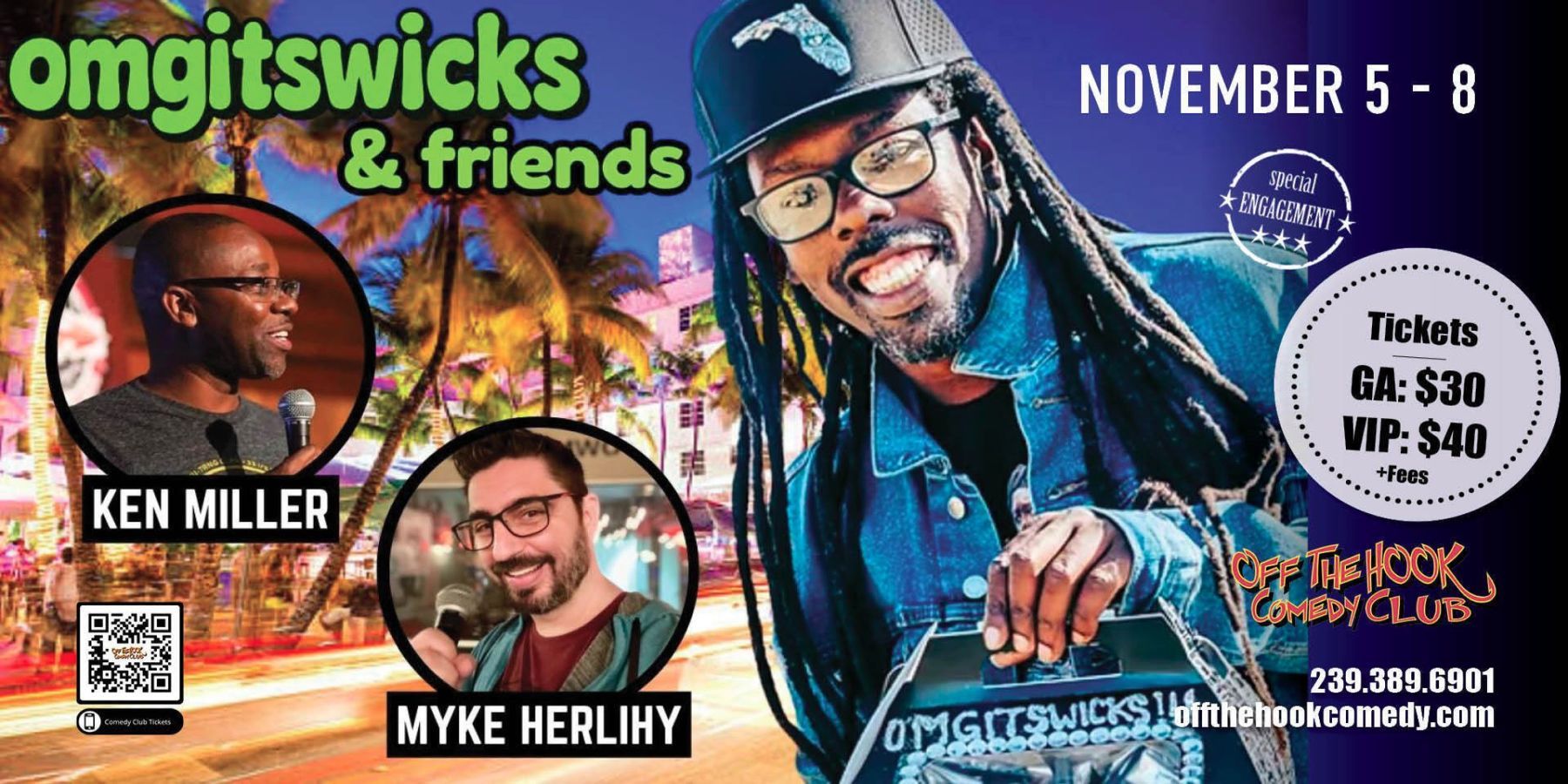 OMGITSWICKS And Friends Live In Naples, Florida! promotional image