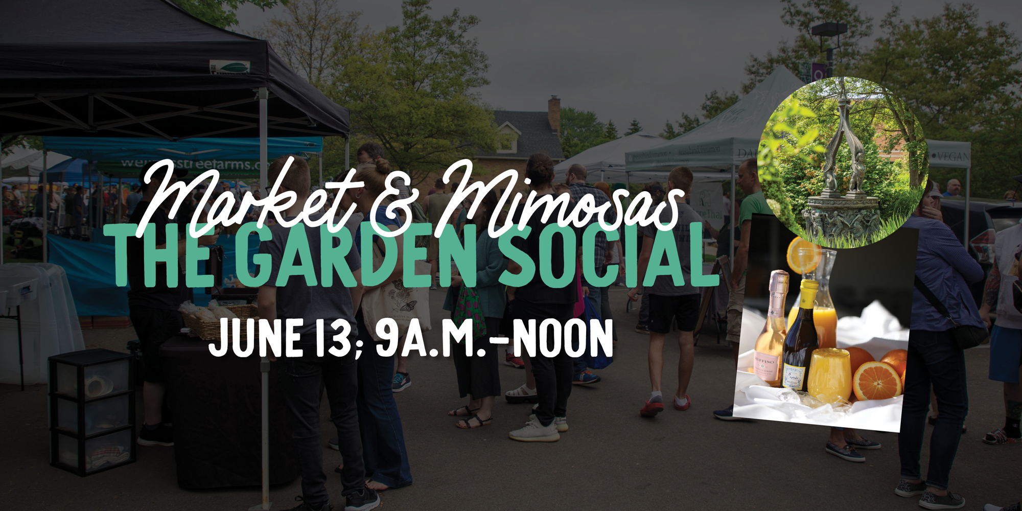 The Garden Social: Market & Mimosas  promotional image