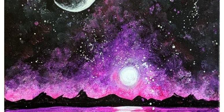Amethyst Night  - Painting Class promotional image