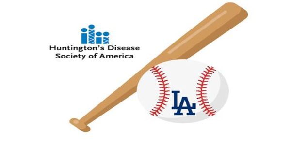 LA Dodgers Awareness Game supporting Huntington's Disease Society of America promotional image
