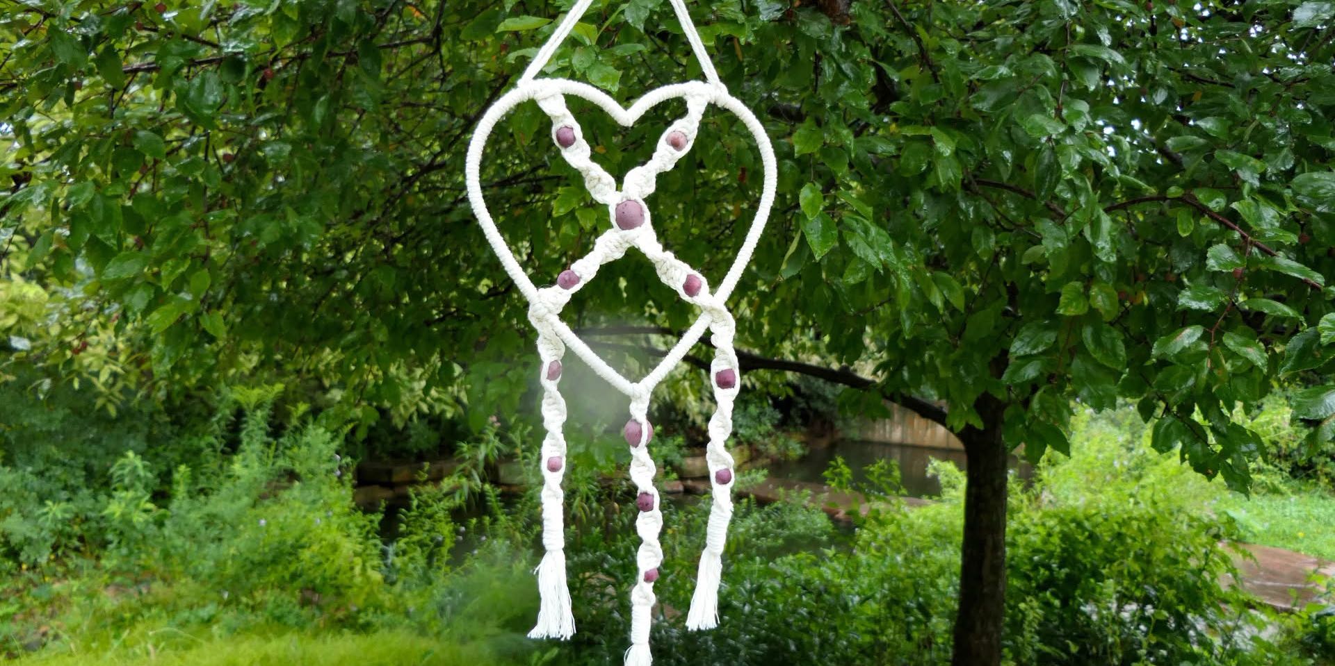 Macrame Workshop: Cross Your Heart promotional image