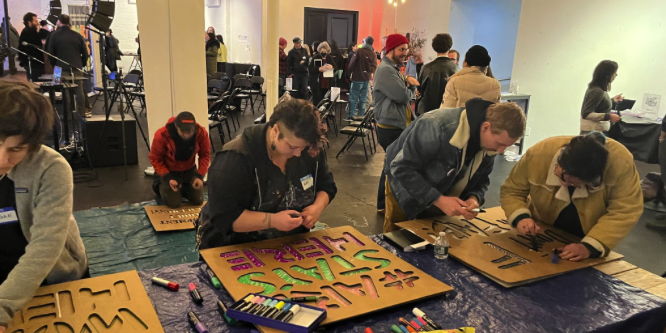 Be an ARTIVIST! Hands-on arts-advocacy workshop promotional image
