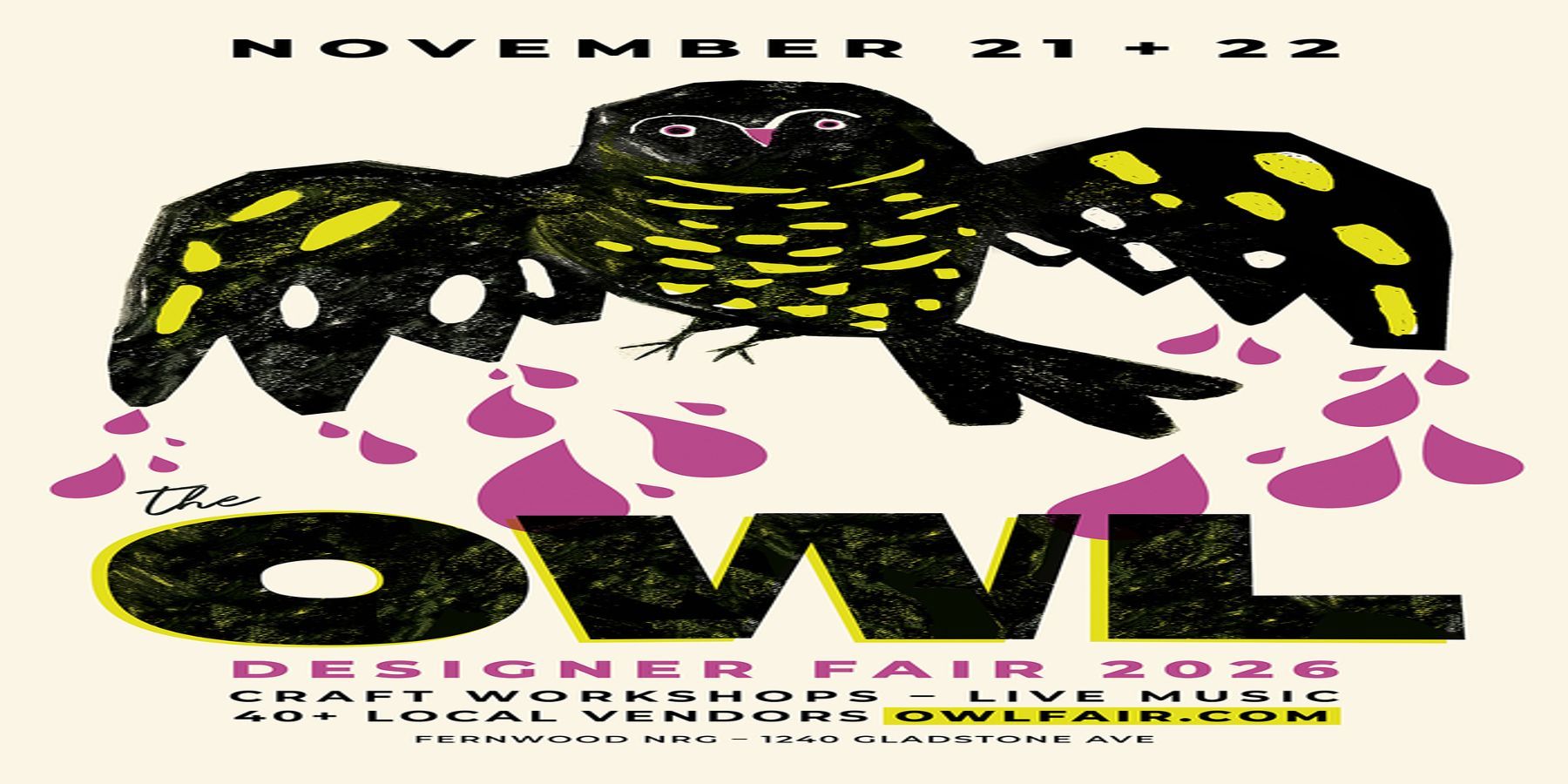 The Owl Designer Fair promotional image