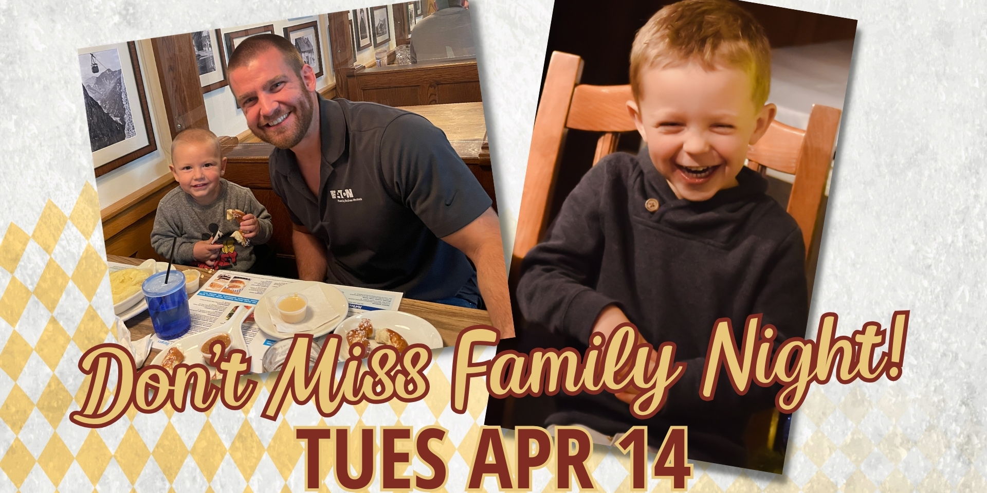 It's Family Night @ Our Haus! promotional image