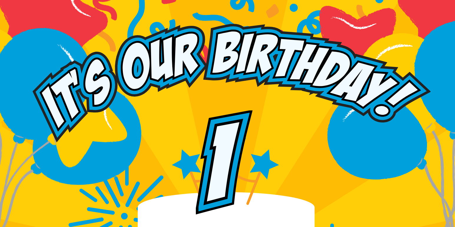 1 Year Anniversary promotional image
