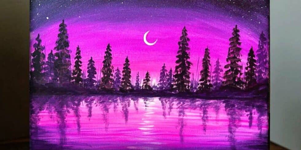 Purple Haze - Painting Class promotional image